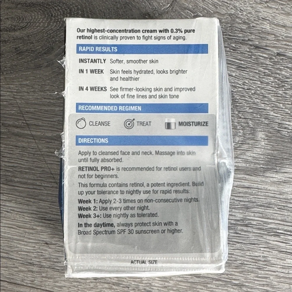 Neutrogena Rapid Wrinkle Repair Retinol Pro+ Night Moisturizer 1.7oz Skincare